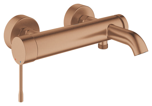 Grohe Essence Einhand-Wannenbatterie 25250, Wandmontage (warm sunset gebürstet)
