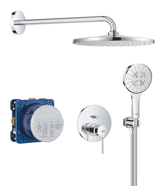 Grohe Essence Duschsystem Unterputz 25287 mit Rainshower Mono 310 (chrom)