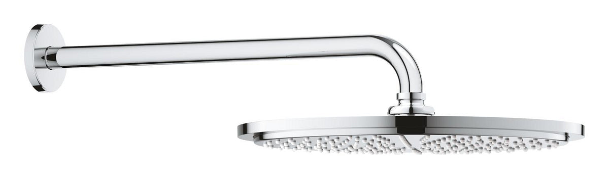 Grohe Rainshower Cosmopolitan 310 Kopfbrause-Set 26066, Brausearm 380 mm, 1 Strahlart, 8 l/min (chrom)