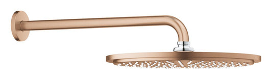 Grohe Rainshower Cosmopolitan 310 Kopfbrause-Set 26066, Brausearm 380 mm, 1 Strahlart, 8 l/min (warm sunset gebürstet)