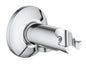 GROHE Absperrventil 26333 mit Wandbrausehalter (chrom)