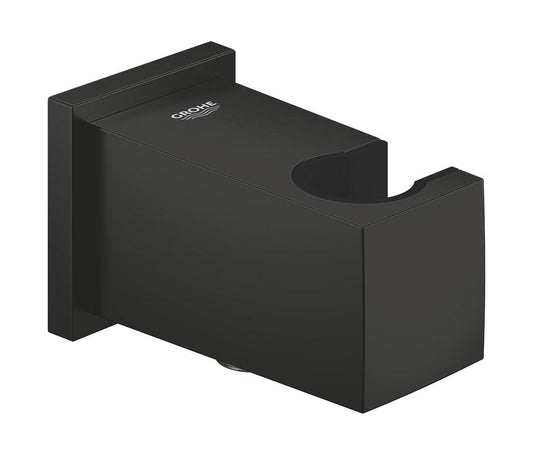 GROHE Euphoria Cube Wandanschlussbogen 26370 mit Wandbrausehalter (matt black)