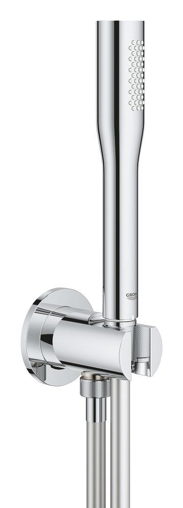 GROHE Euphoria Cosmopolitan Stick Wandhalterset 26404 mit Wandanschlussbogen, 8 l/min (chrom)