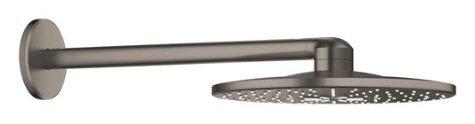 Grohe Rainshower SmartActive 310 Kopfbrause-Set 26475, Brausearm 430 mm, 2 Strahlarten (hard graphite gebürstet)