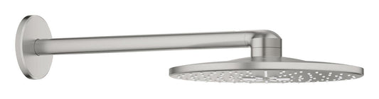 Grohe Rainshower SmartActive 310 Kopfbrause-Set 26475, Brausearm 430 mm, 2 Strahlarten (supersteel)