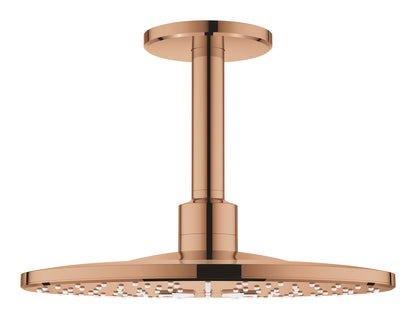 Grohe Rainshower SmartActive 310 Kopfbrause-Set 26477, Deckenauslass 142 mm, 2 Strahlarten (warm sunset)