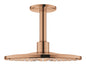 Grohe Rainshower SmartActive 310 Kopfbrause-Set 26477, Deckenauslass 142 mm, 2 Strahlarten (warm sunset)