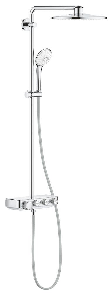 Grohe Euphoria SmartControl System 310 Duo Duschsystem 26507 mit Thermostatbatterie für die Wandmontage (chrom)