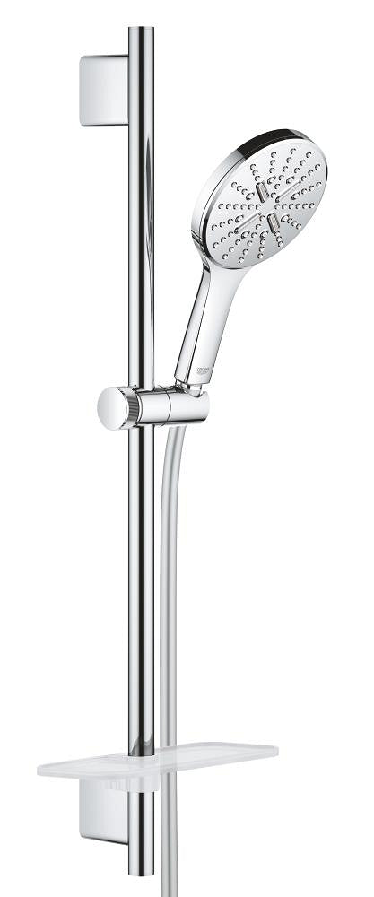 Grohe Rainshower SmartActive 130 Brausestangenset 26546, 600 mm, 3 Strahlarten (chrom)