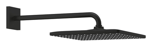 Grohe Rainshower Mono 310 Cube Kopfbrause-Set 26564, Brausearm 422 mm, 1 Strahlart (phantom black)