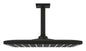 Grohe Rainshower Mono 310 Cube Kopfbrause-Set 26566, Deckenauslass 142 mm, 1 Strahlart (phantom black)