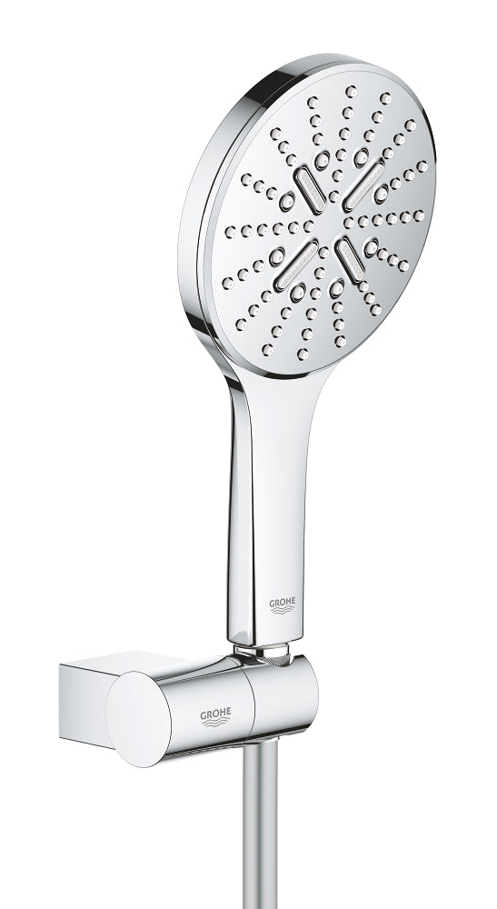 Grohe Rainshower SmartActive 130 Wandhalterset 26580, 3 Strahlarten, 8,5 l/min (chrom)