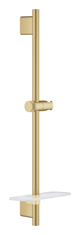 Grohe Rainshower SmartActive Brausestange 26602, 600 mm, mit Ablage (cool sunrise gebürstet)