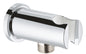 GROHE Rainshower Wandanschlussbogen 26658 mit Wandbrausehalter, runde Rosette (chrom)