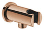 Grohe Rainshower Wandanschlussbogen 26658 mit Wandbrausehalter, runde Rosette (warm sunset)