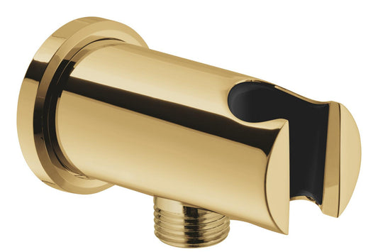 Grohe Rainshower Wandanschlussbogen 26658 mit Wandbrausehalter, runde Rosette (cool sunrise)