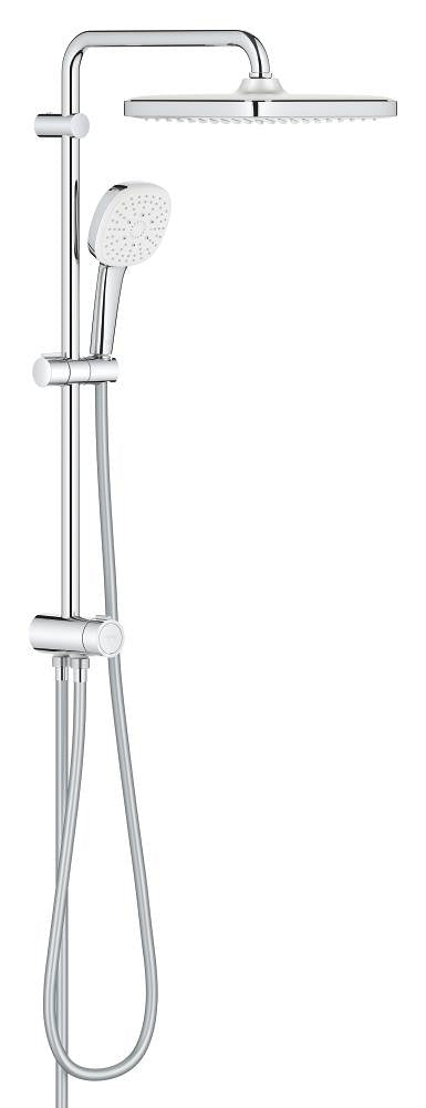 Grohe Tempesta System 250 Cube Flex Duschsystem 26977 mit Umstellung, Wandmontage (chrom)
