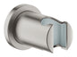 GROHE Rainshower Wandbrausehalter 27074, runde Rosette (supersteel)