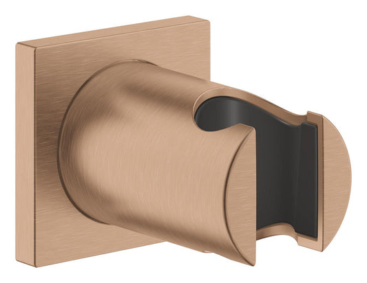 GROHE Rainshower Wandbrausehalter 27075, eckige Rosette (warm sunset gebürstet)