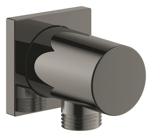 GROHE Rainshower Wandanschlussbogen 27076, eckige Rosette (hard graphite)