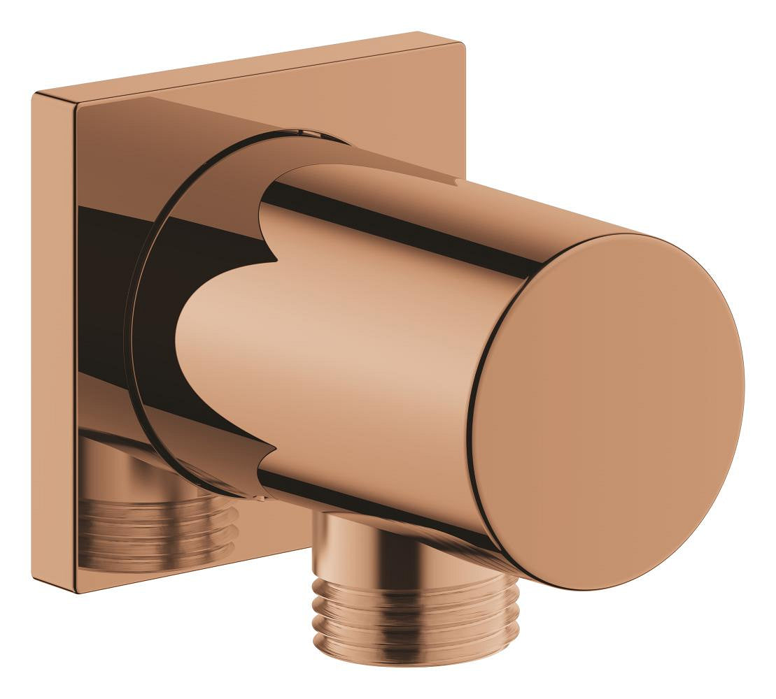 GROHE Rainshower Wandanschlussbogen 27076, eckige Rosette (warm sunset)