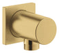 GROHE Rainshower Wandanschlussbogen 27076, eckige Rosette (cool sunrise gebürstet)