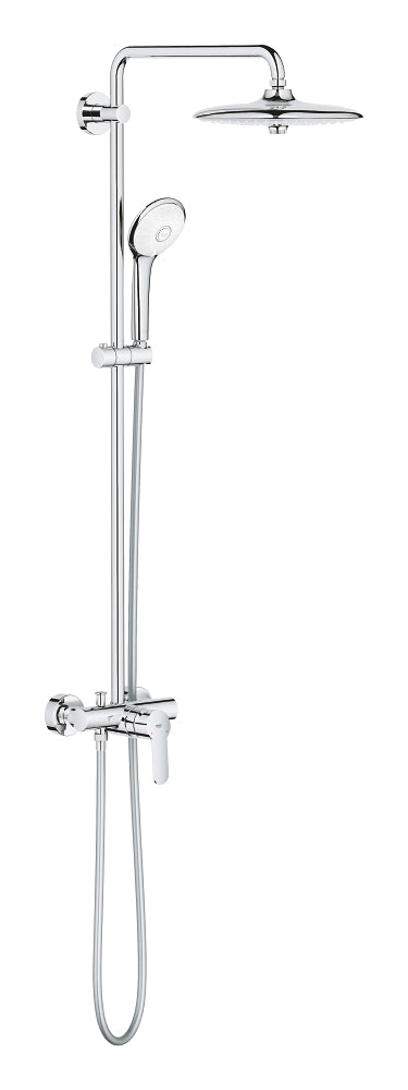 Grohe Euphoria System 260 Duschsystem 27473 mit Einhandmischer für die Wandmontage (chrom)