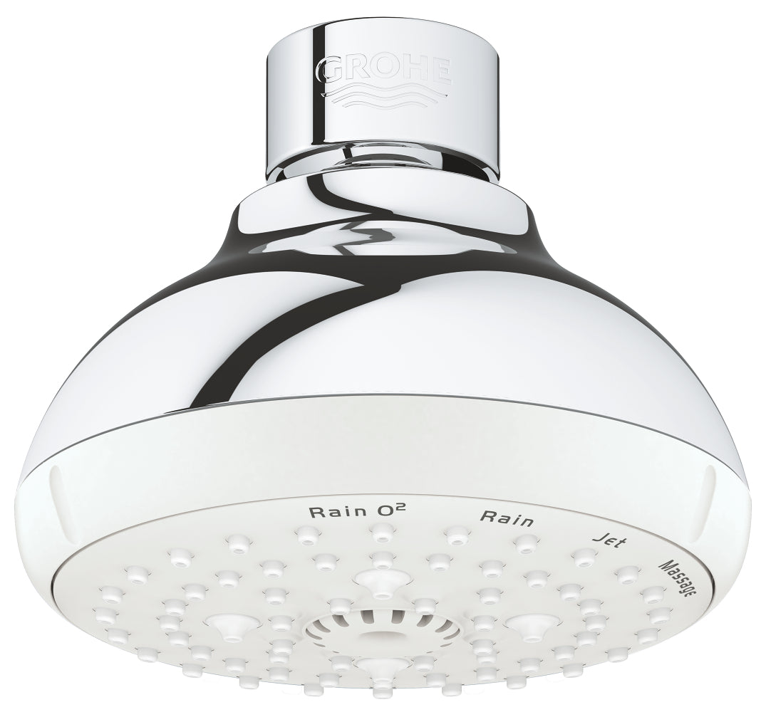 GROHE Tempesta 100 Kopfbrause 27606, 4 Strahlarten (chrom)