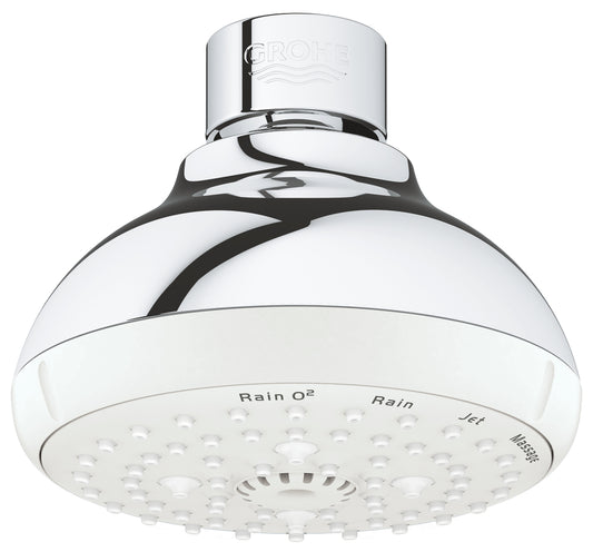 GROHE Tempesta 100 Kopfbrause 27606, 4 Strahlarten (chrom)