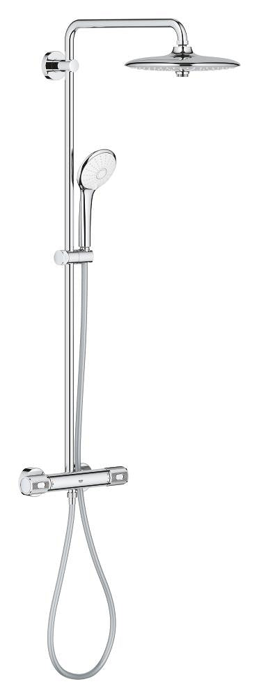 Grohe Euphoria System 260 Duschsystem 27615 mit Thermostatbatterie für die Wandmontage (chrom)