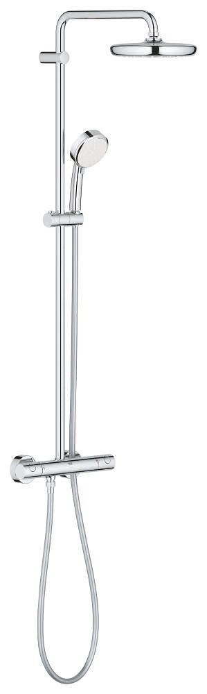 GROHE Tempesta Cosmopolitan 210 Duschsystem mit Thermostat (chrom)