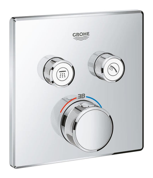 GROHE Grohtherm SmartControl Unterputz-Thermostat mit 2 Absperrventilen