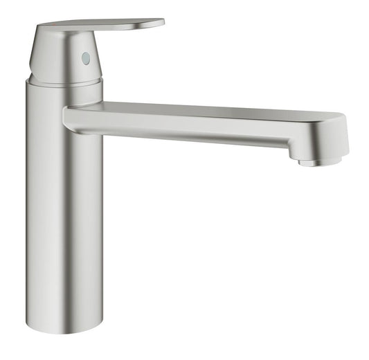 Grohe Eurosmart Cosmopolitan Einhand-Spültischbatterie 30193, mittelhoher Auslauf (supersteel)