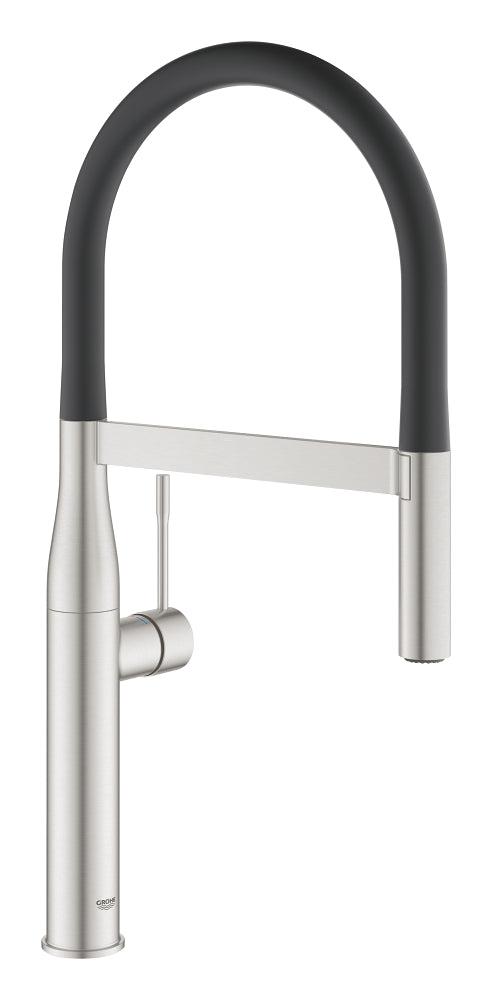 Grohe Essence Einhand-Spültischbatterie 30503 mit Profibrause (supersteel)