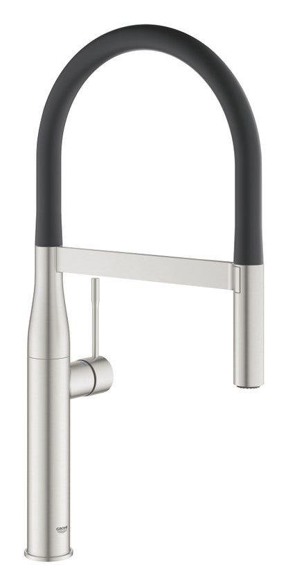 Grohe Essence Einhand-Spültischbatterie 30503 mit Profibrause (supersteel)