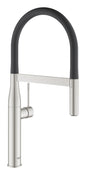 Grohe Essence Einhand-Spültischbatterie 30503 mit Profibrause (supersteel)