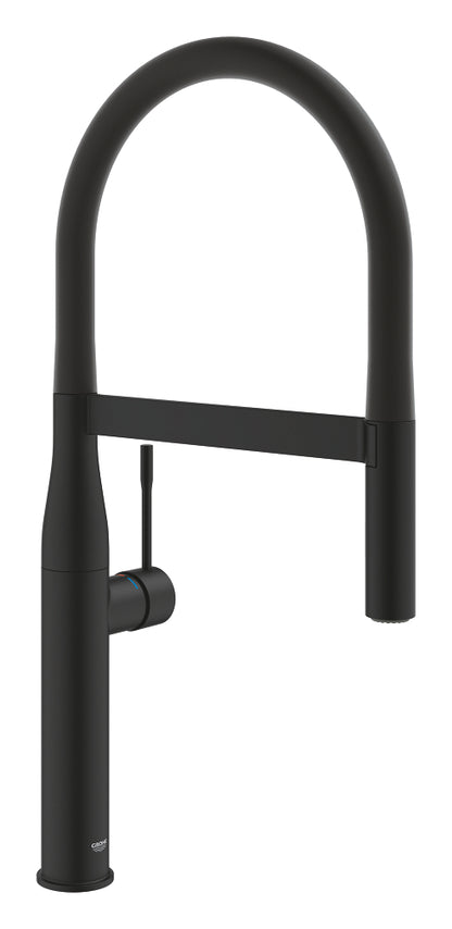Grohe Essence Einhand-Spültischbatterie 30503 mit Profibrause (phantom black)