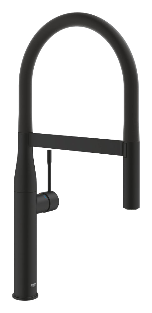 Grohe Essence Einhand-Spültischbatterie 30503 mit Profibrause (phantom black)