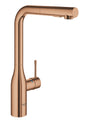 Grohe Essence Einhand-Spültischbatterie 30504 mit herausziehbarer Spülbrause (warm sunset)
