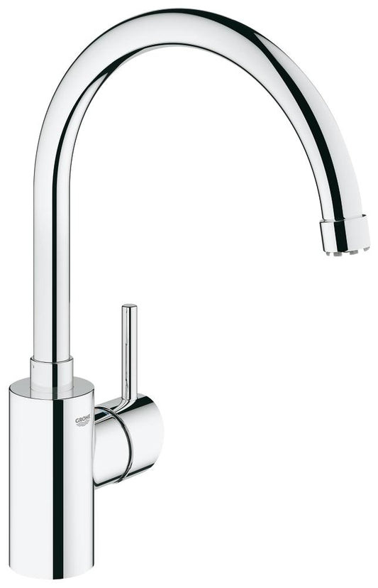 Grohe Concetto Einhand-Spültischbatterie 31132, Niederdruck, hoher Auslauf (chrom)