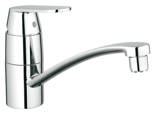 Grohe Eurosmart Cosmopolitan Einhand-Spültischbatterie 31179, Niederdruck, flacher Auslauf (chrom)