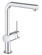 Grohe Minta Touch Elektronische Einhand-Spültischbatterie 31360, L-Auslauf, herausziehbar (chrom)