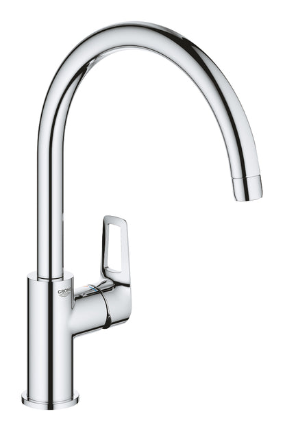 Grohe BauLoop Einhand-Spültischbatterie 31368, hoher Auslauf (chrom)