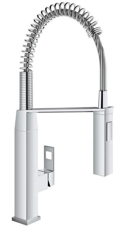 Grohe Eurocube Einhand-Spültischbatterie 31395 mit Profibrause (chrom)