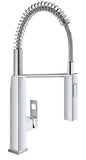 Grohe Eurocube Einhand-Spültischbatterie 31395 mit Profibrause (chrom)