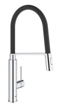 Grohe Concetto Einhand-Spültischbatterie 31491 mit Profibrause (chrom)