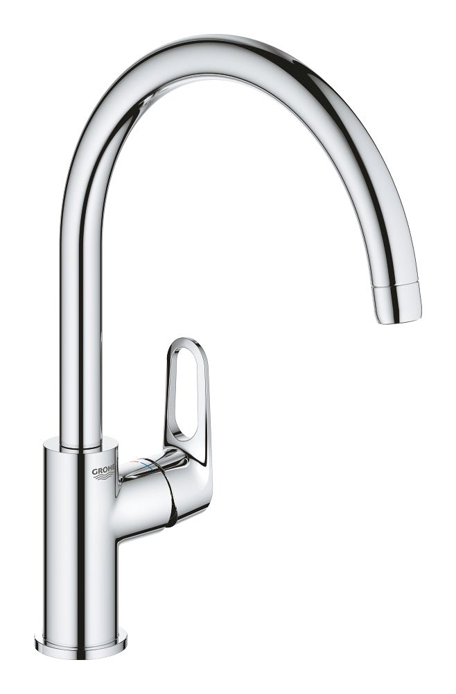 Grohe BauFlow Einhand-Spültischbatterie 31538, hoher Auslauf (chrom)
