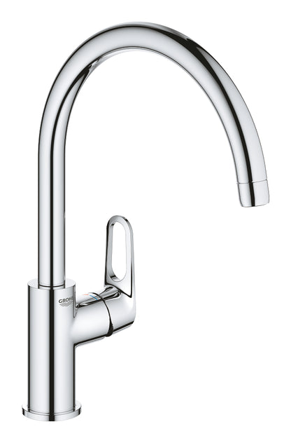 Grohe BauFlow Einhand-Spültischbatterie 31538, hoher Auslauf (chrom)