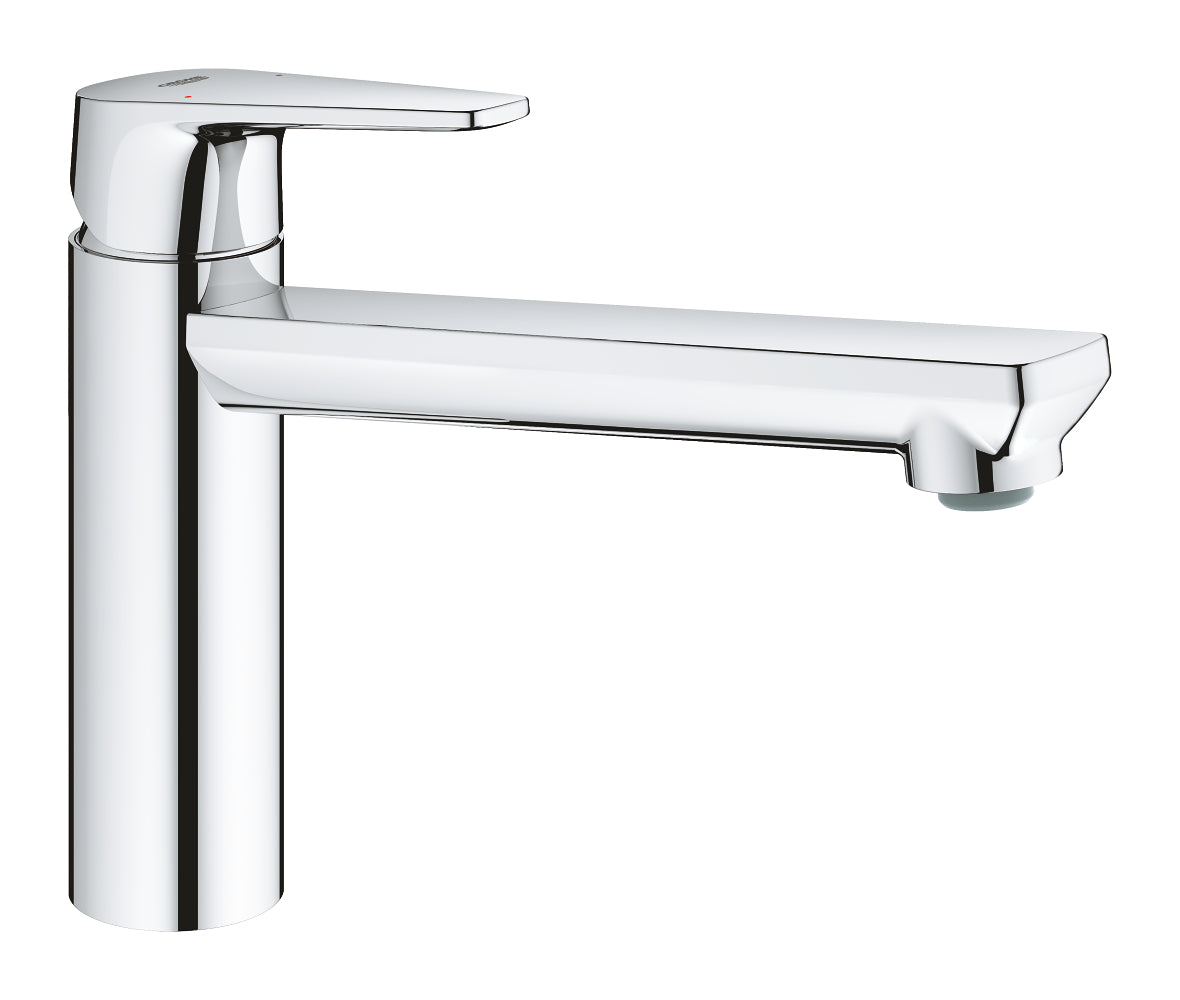 Grohe BauEdge Einhand-Spültischbatterie 31693, mittelhoher Auslauf (chrom)