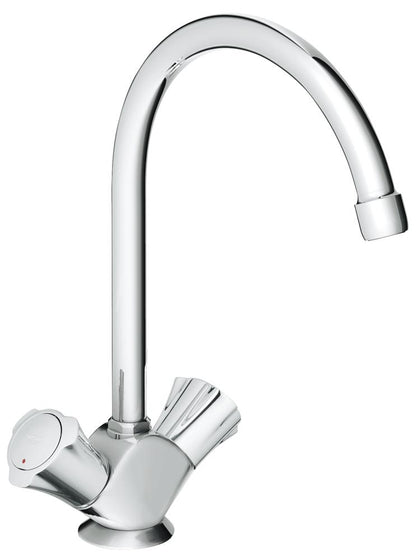 GROHE Costa Zweigriff-Spültischbatterie 31831, Einlochmontage (chrom)